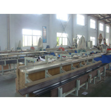 2014 PVC WPC Profile Machine for wpc production line/wooden plastic compound machine